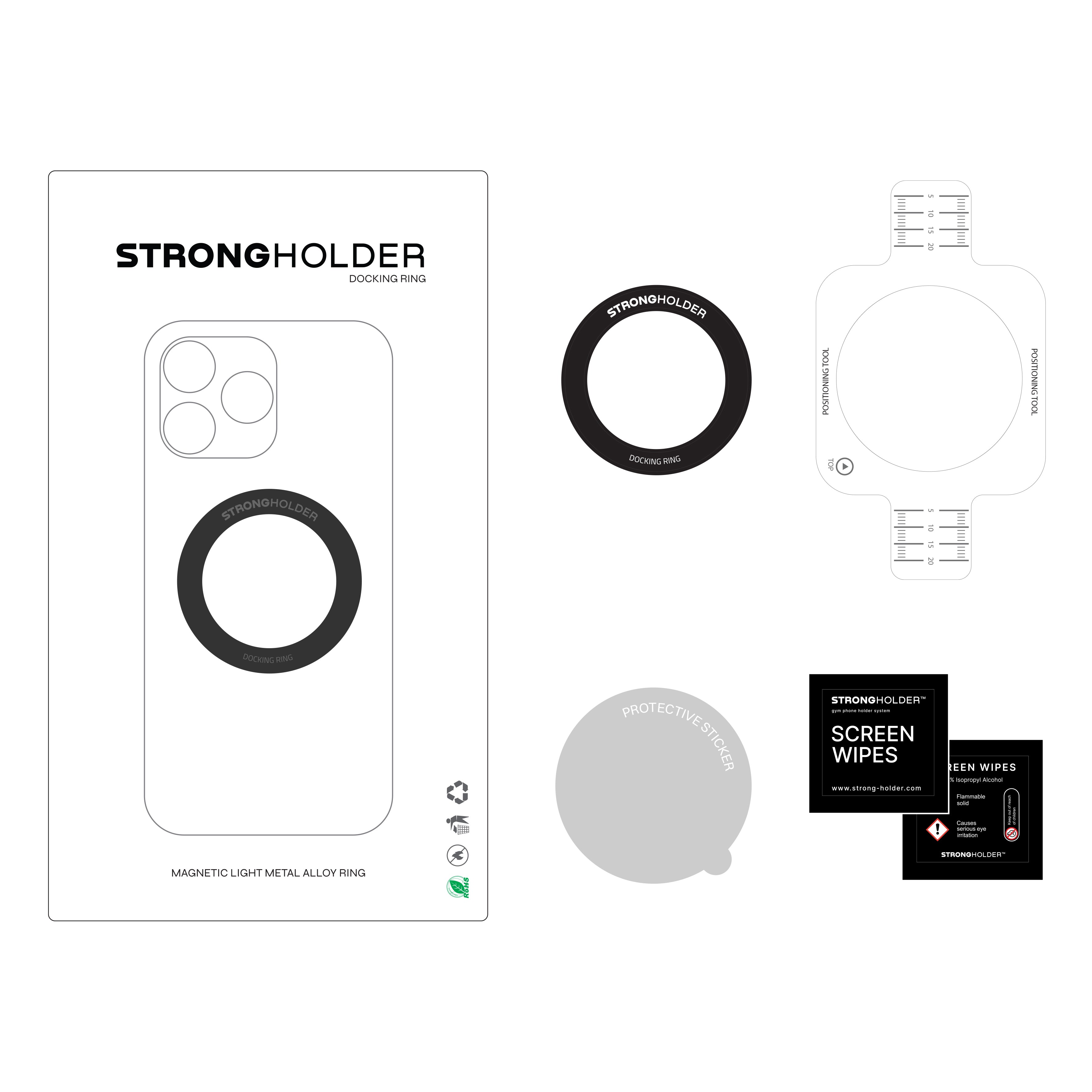 Docking Ring for STRONGHOLDER – Enhance Your Magnetic Mounting